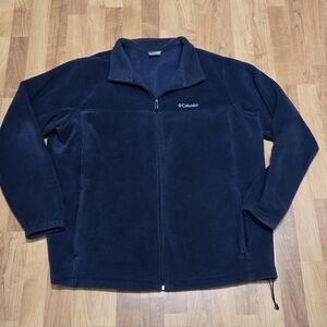 Men's Columbia Fleece jacket 3XT Navy Blue